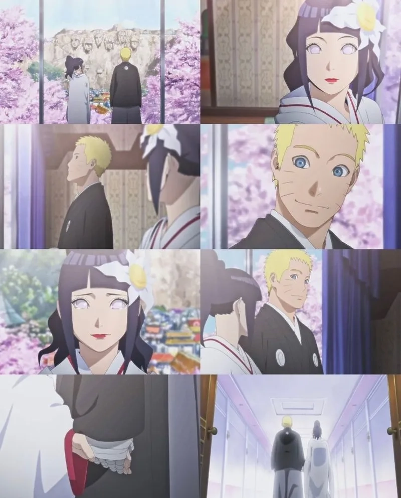Đám cưới của Naruto và Hinata lãng mạn rực rỡ