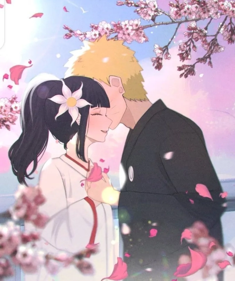 Naruto Hinata đám cưới lãng mạn rực rỡ