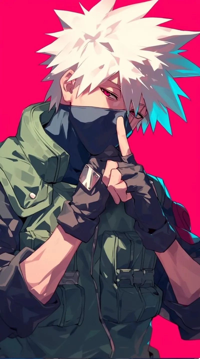 Hình ảnh Kakashi ngầu rực rỡ làm bạn mê