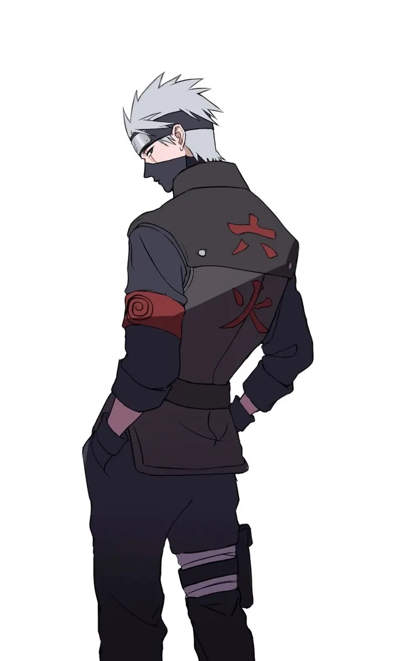 Ảnh Kakashi chibi rực rỡ làm bạn mê