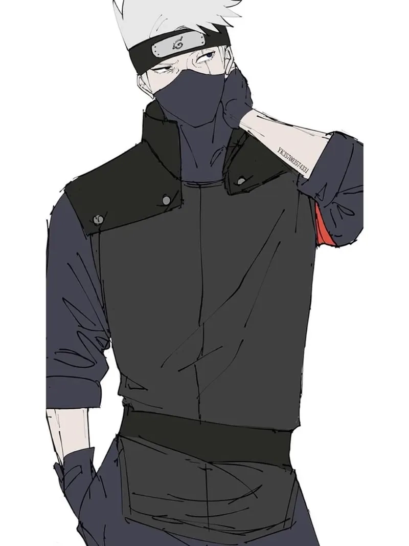 Hatake Kakashi chibi rực rỡ thu hút mọi người