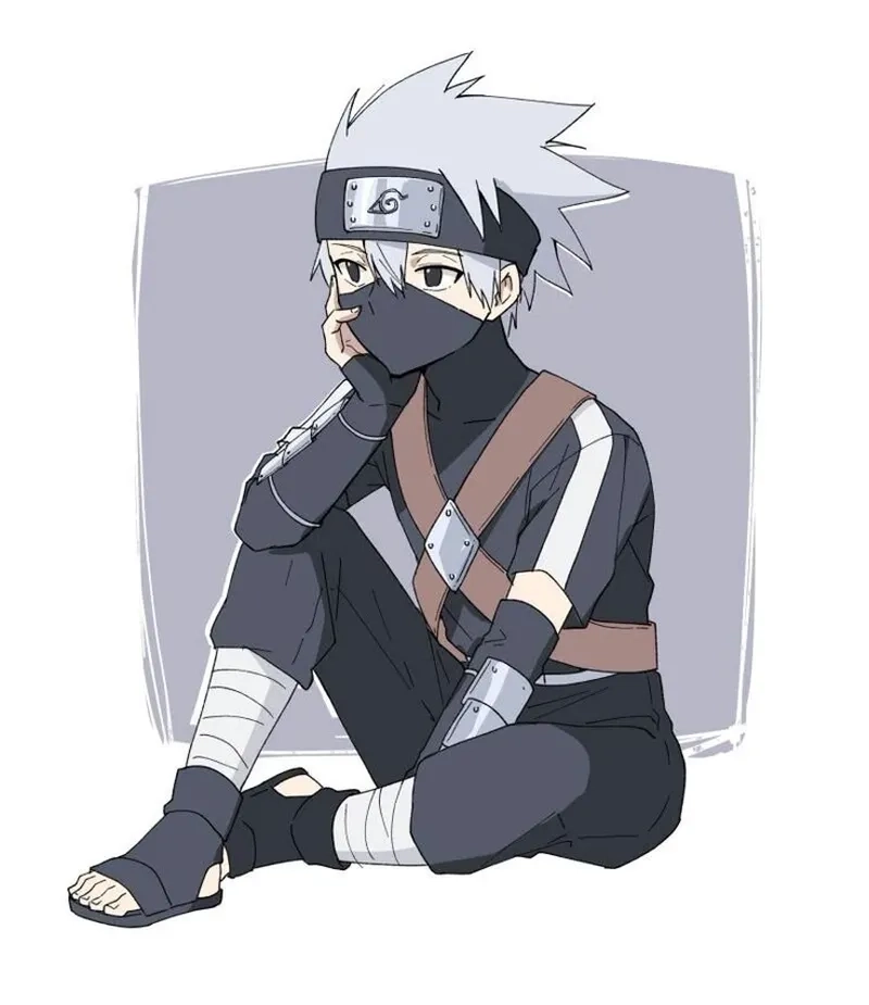Kakashi hồi nhỏ rực rỡ thu hút ánh nhìn