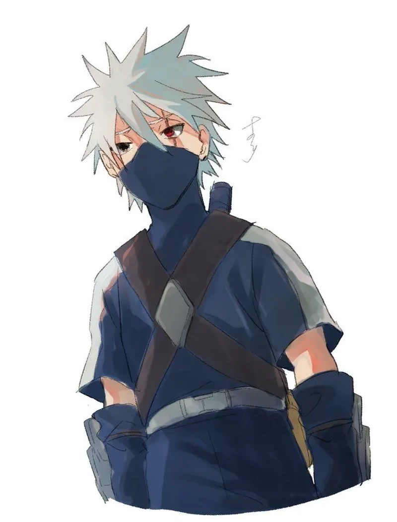 Kakashi cute rực rỡ làm bạn mỉm cười
