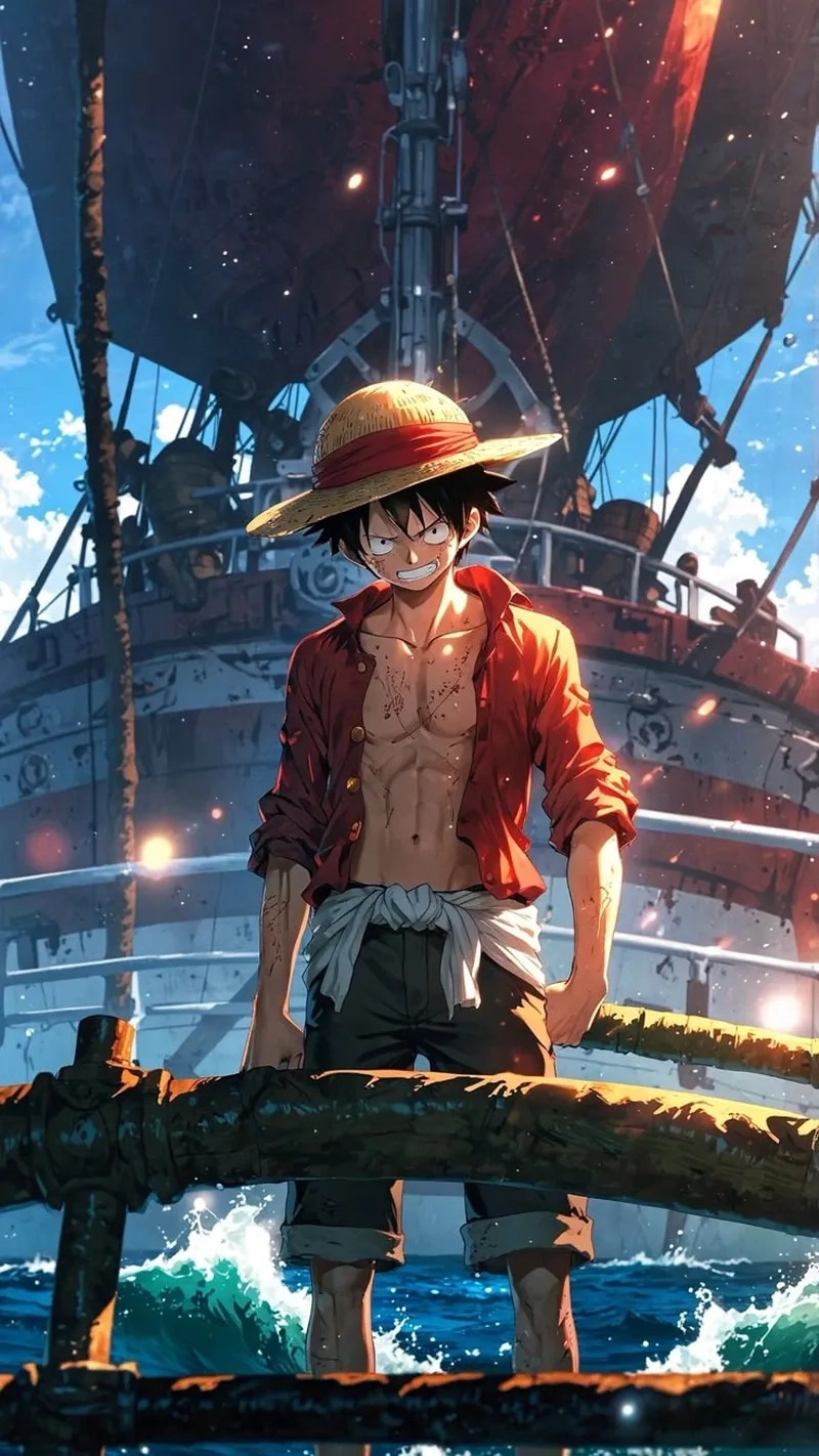 Luffy avatar rực rỡ nâng tầm phong cách