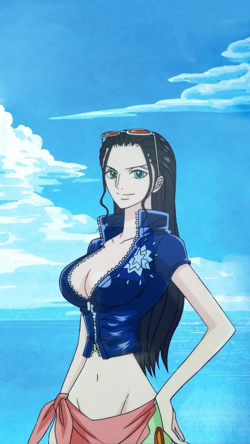 Nico Robin png rực rỡ tô điểm màn hình