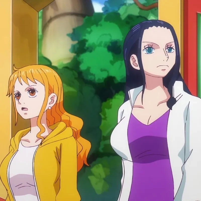 Nami and Nico Robin rực rỡ mang lại niềm vui