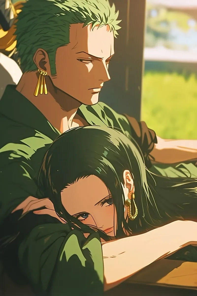 Roronoa Zoro and Nico Robin rực rỡ khiến bạn thích