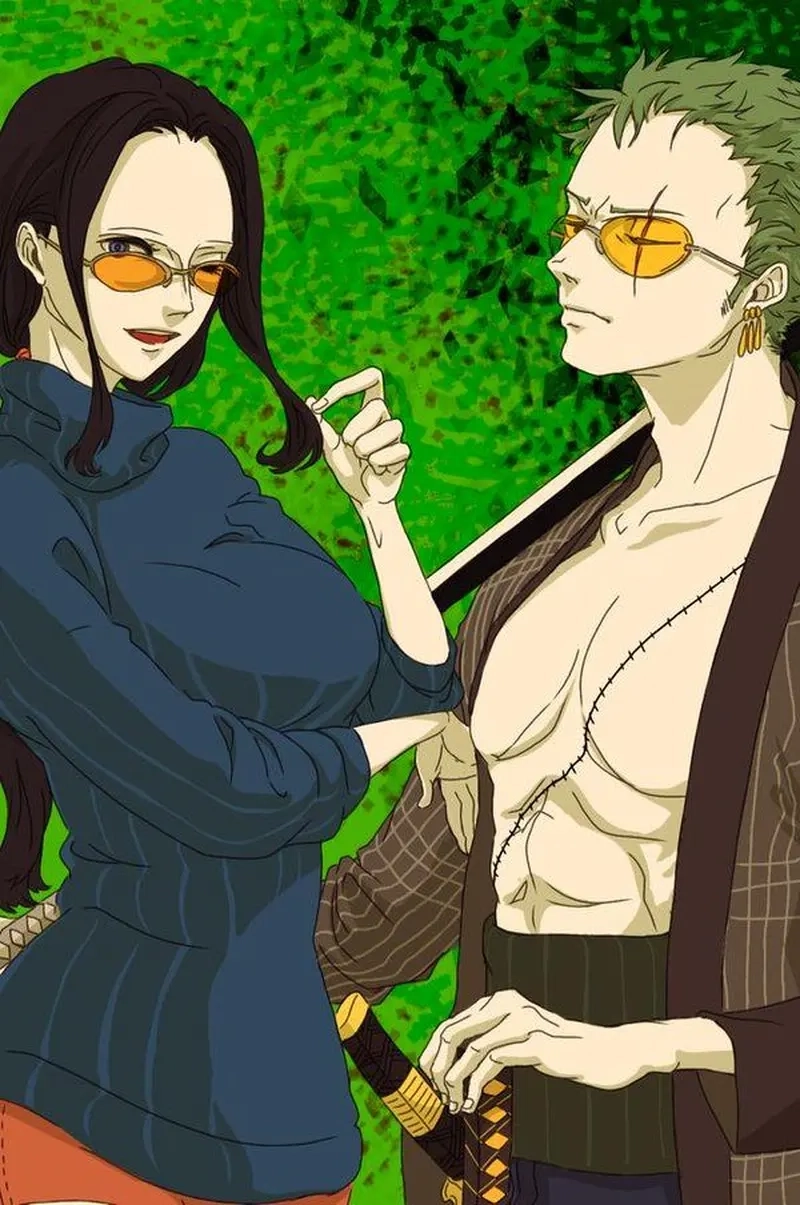 Roronoa Zoro x Nico Robin rực rỡ làm bạn mê