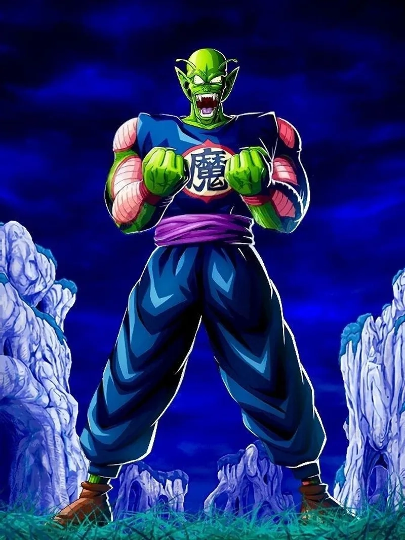 Sự tàn bạo và đầy tham vọng của King Piccolo trong phần đầu