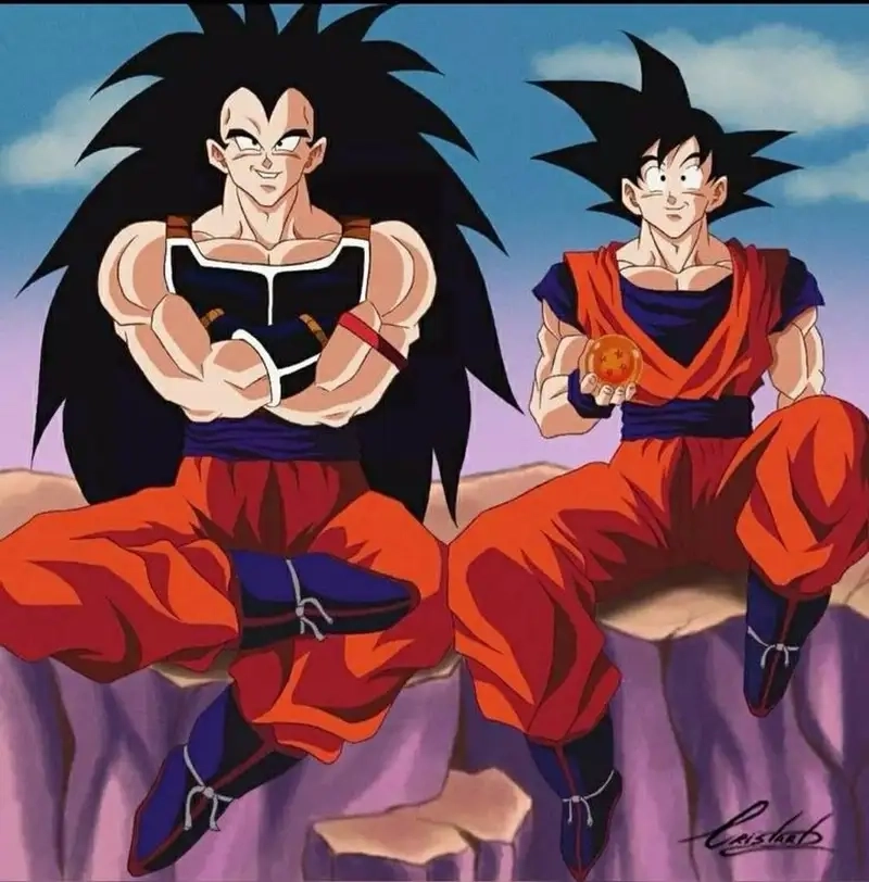 Goku And Piccolo Vs Raditz sự kết hợp lịch sử để đánh bại chiến binh Saiyan