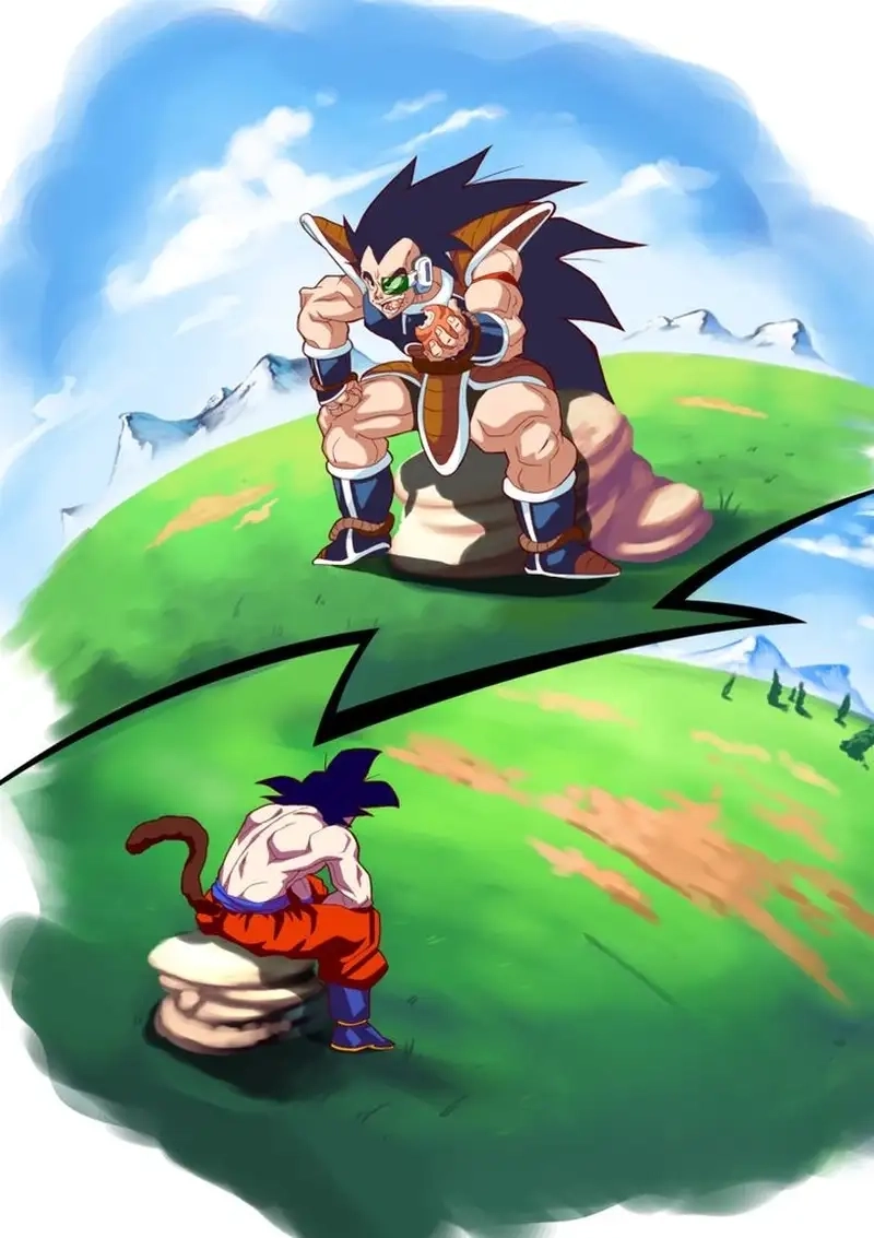 Dragon Ball Raditz Super Saiyan 4 khi Raditz trở thành huyền thoại