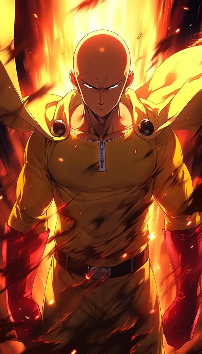 Saitama hair rực rỡ làm bạn thích thú