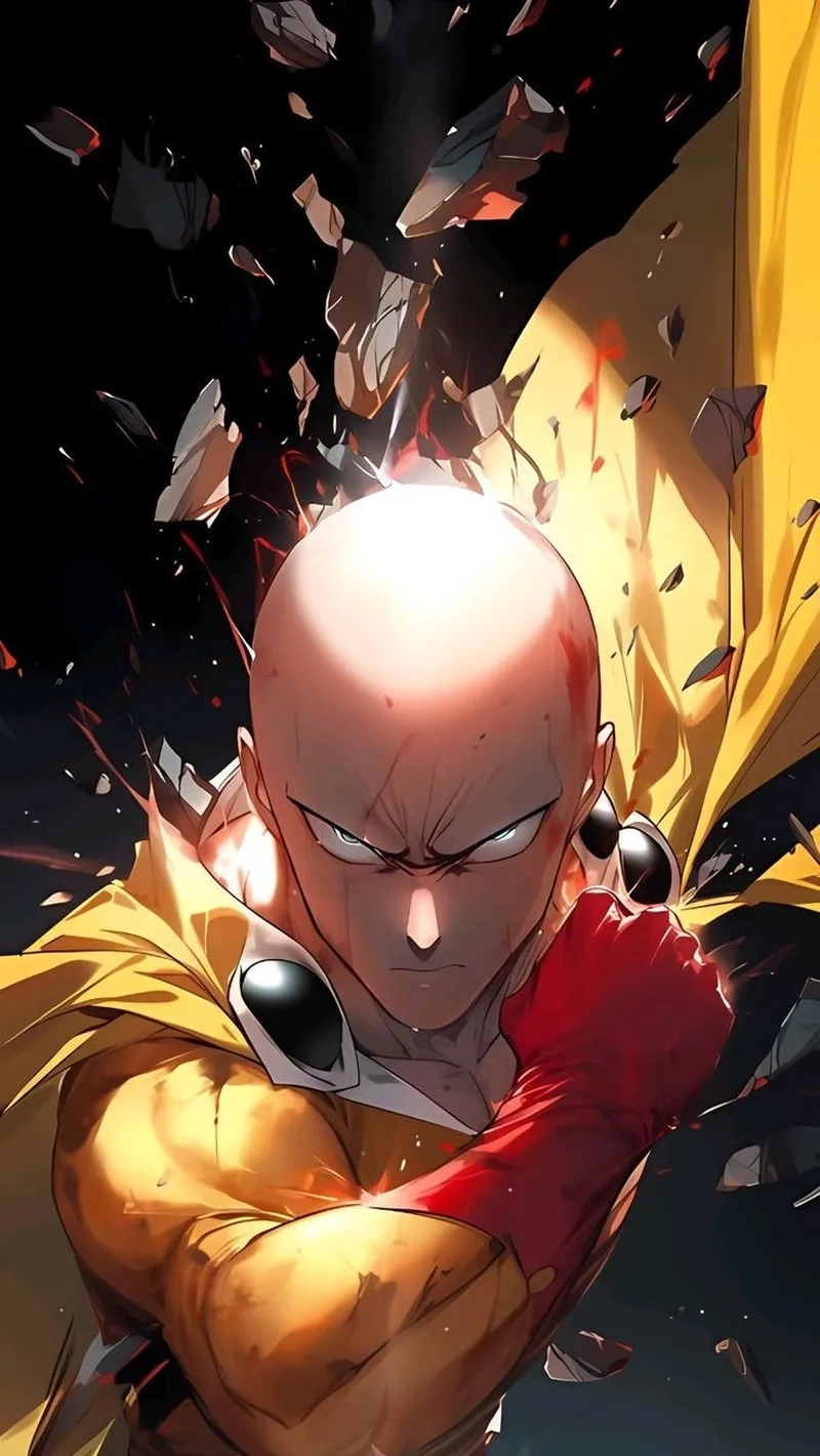 One Punch Man Saitama ngầu lòi làm bạn mê