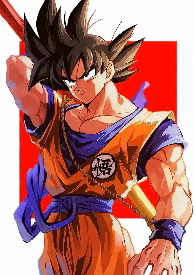 Tóc Hair Goku siêu saiyan bùng nổ năng lượng mạnh mẽ