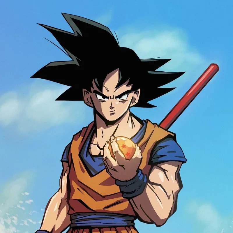 Hình nền Goku 4k sắc nét đậm chất anime huyền thoại