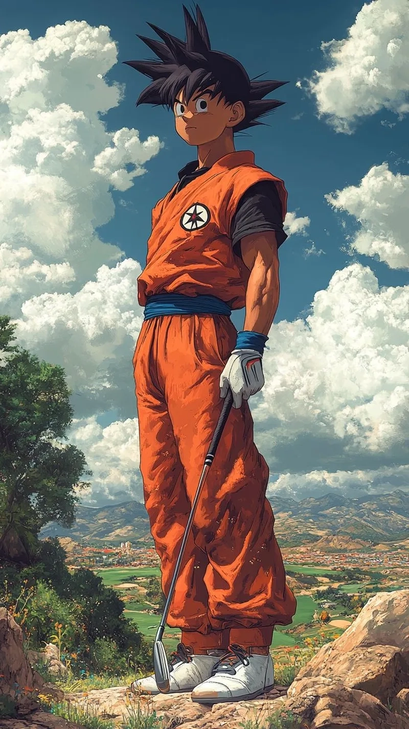 Son Goku chiến đấu vì hòa bình trong anime đỉnh cao