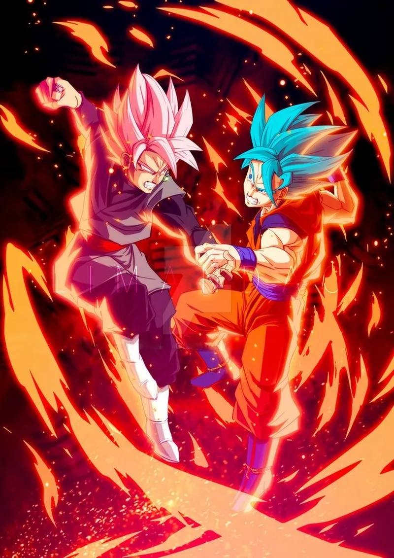 7 Viên Ngọc Rồng Goku Vs Black Goku cuộc chiến kinh điển