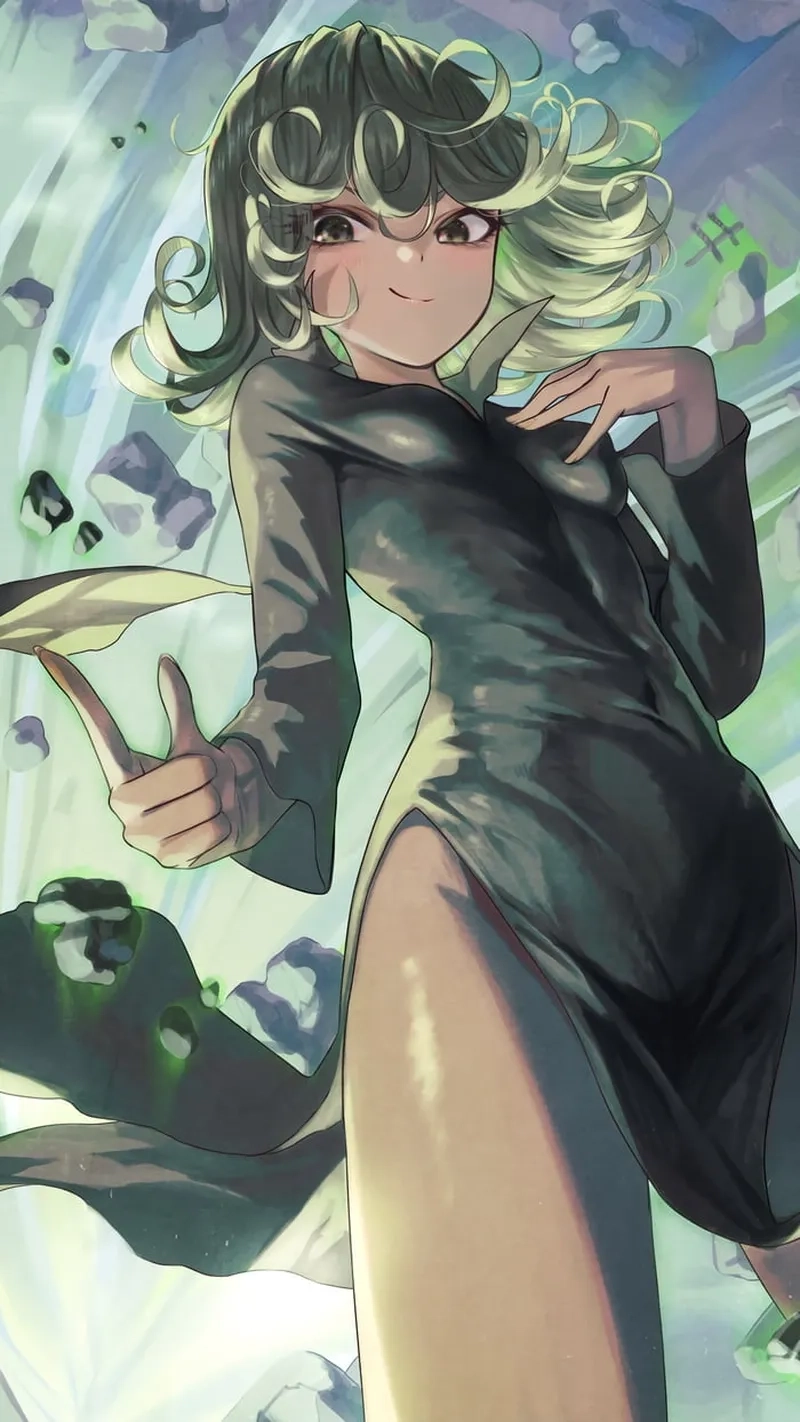 Tatsumaki rực rỡ phong cách thu hút mọi ánh nhìn