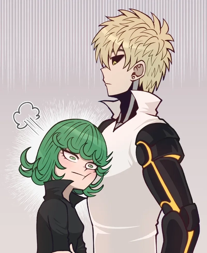 Saitama x Tatsumaki ship ngọt ngào rực rỡ thu hút