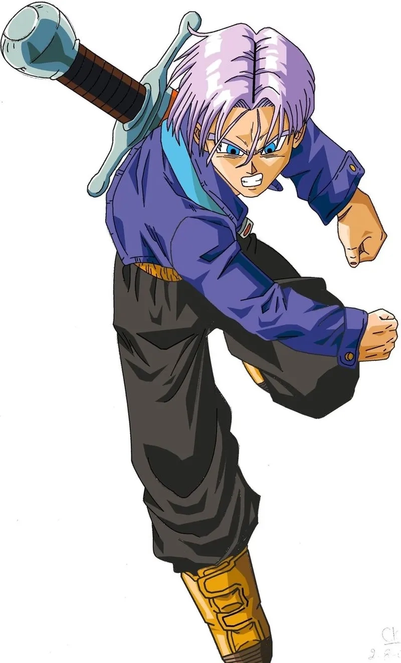 Khám phá diện mạo mới lạ của Dragon ball super Trunks