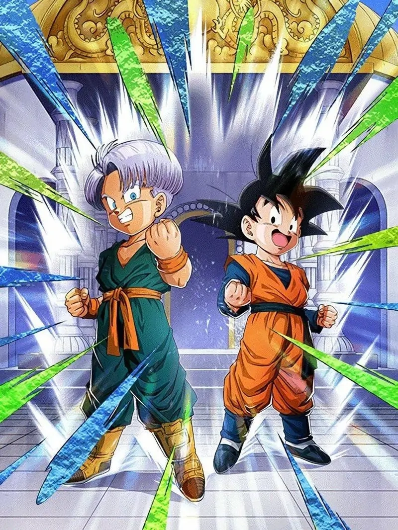 Trận chiến trẻ tuổi mãn nhãn giữa Trunks vs Goten