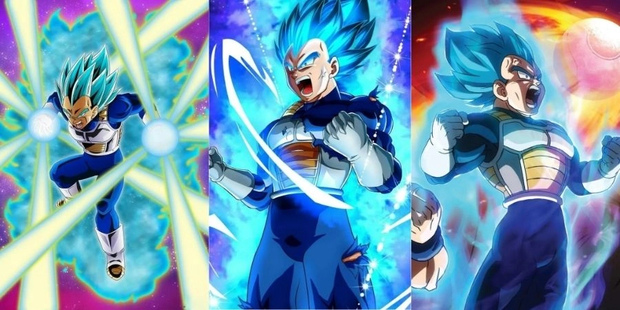 Bộ ảnh Vegeta Super Saiyan đậm chất chiến binh hoàng tộc
