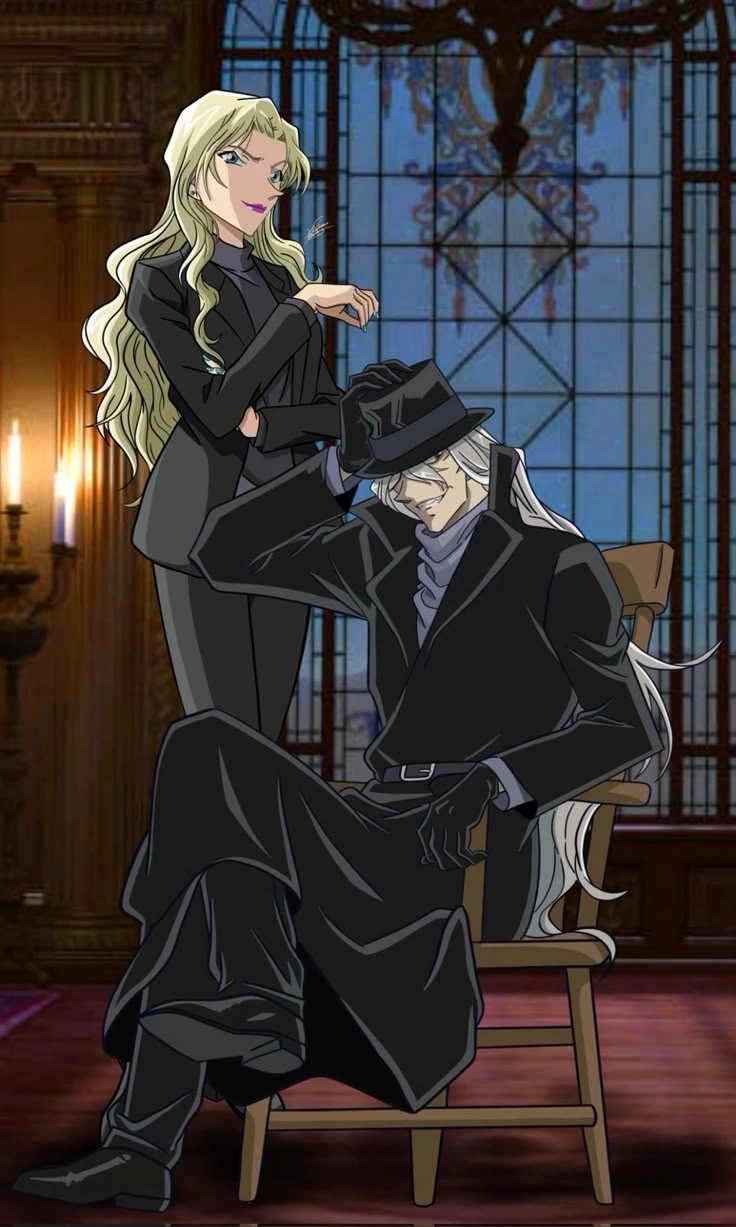Vermouth anime sống động làm bạn mê