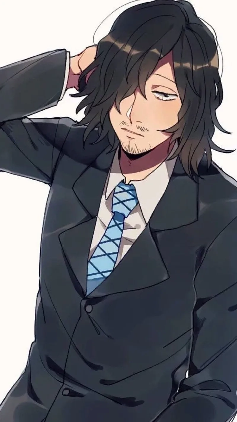 Aizawa my hero với phong thái nghiêm nghị nhưng ấm áp