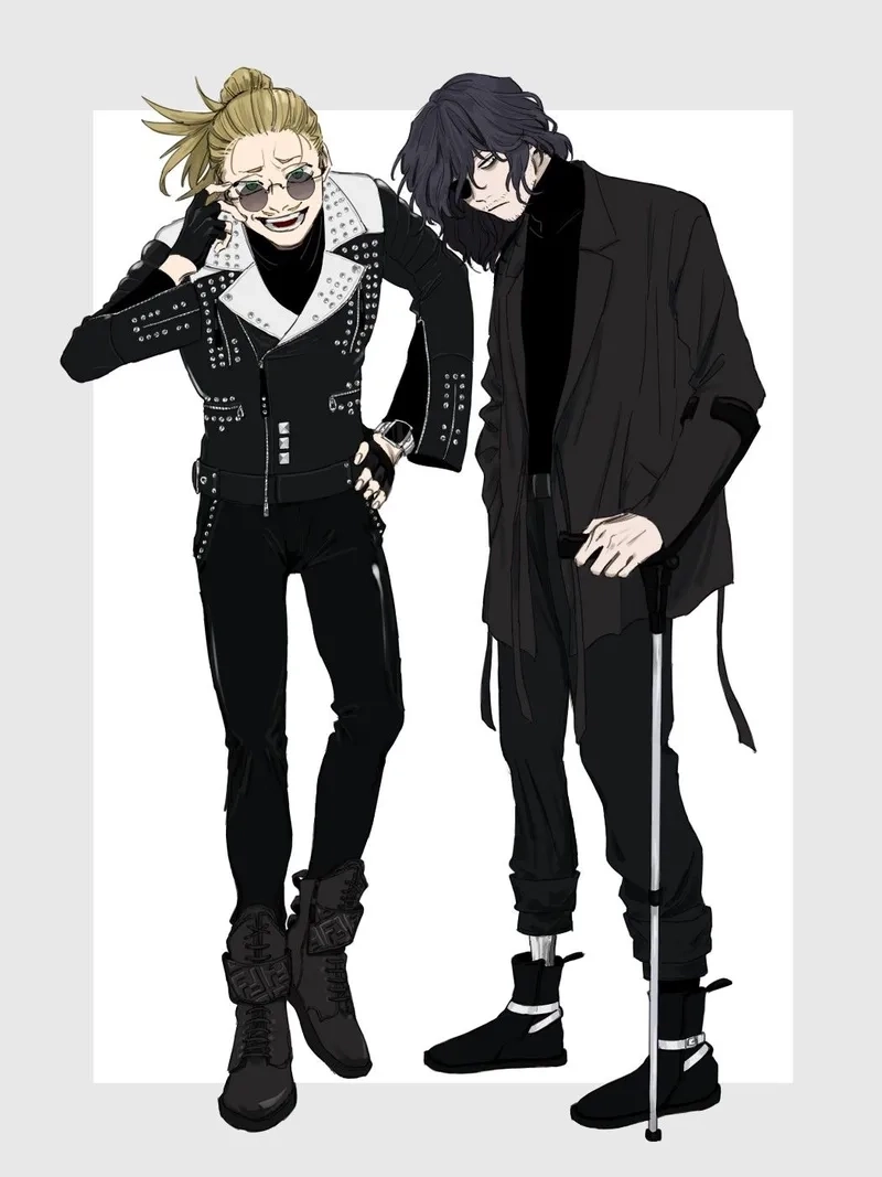 Aizawa x Mic gắn bó như hình với bóng từ học viện đến chiến trường