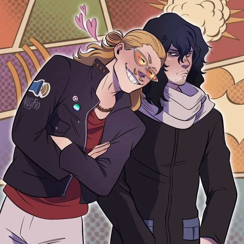 Aizawa x Present Mic là bộ đôi ăn ý nhất UA