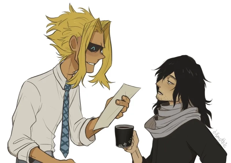 All Might x Aizawa và những khoảnh khắc thầm lặng đầy ý nghĩa