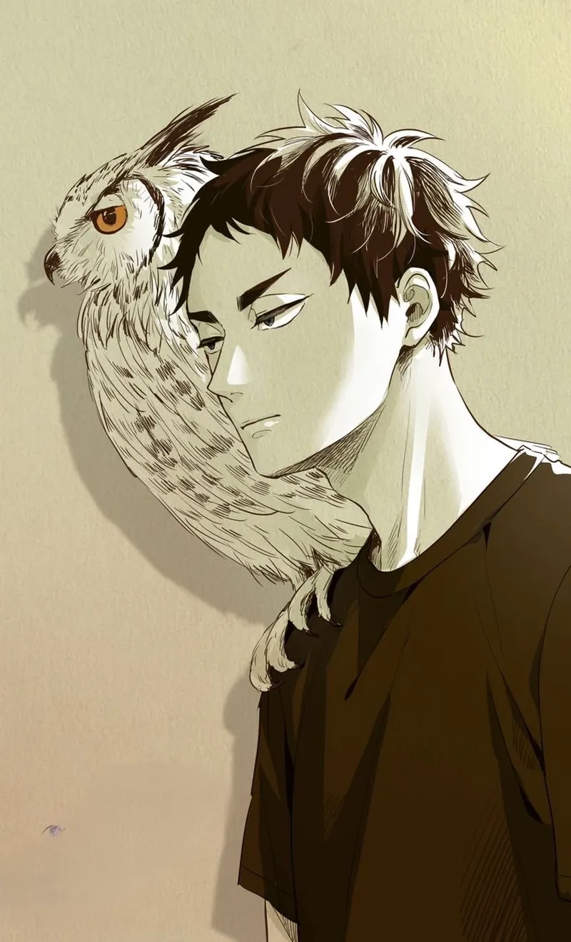 Akaashi Keiji với vẻ ngoài điềm đạm khiến fan si mê