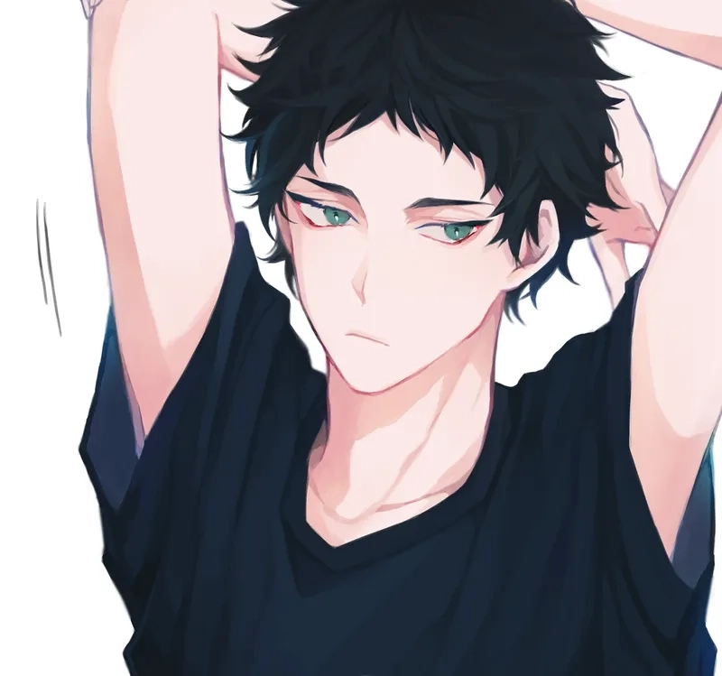 Akaashi Haikyuu manga thể hiện rõ khí chất lạnh lùng