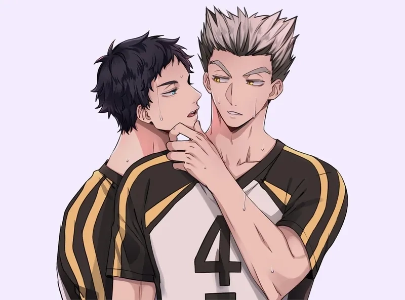 Bokuto Akaashi Haikyuu và sự kết hợp hoàn hảo trên sân