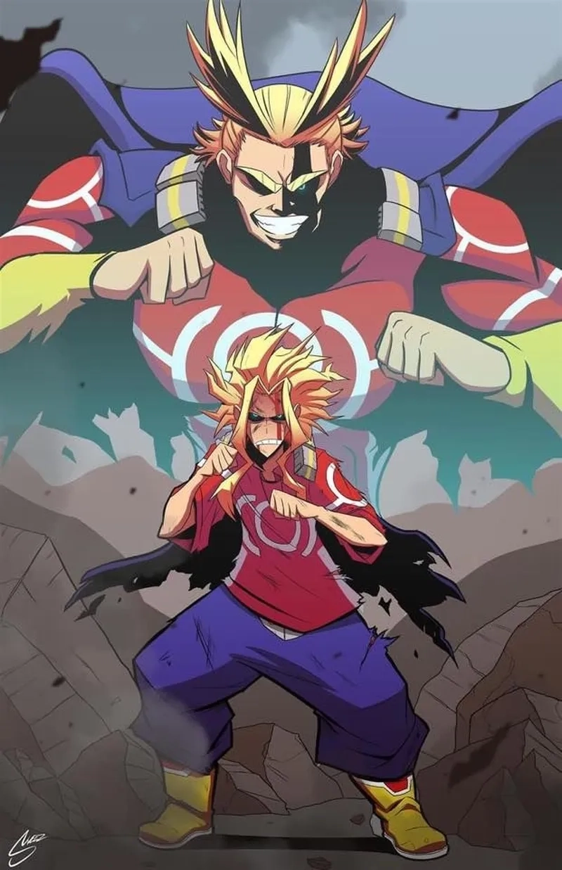 My hero academia All Might là huyền thoại không thể thay thế