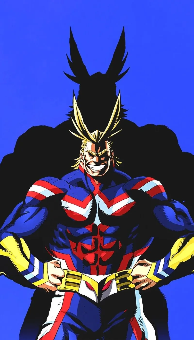 All Might oficial art thể hiện khí chất của biểu tượng công lý