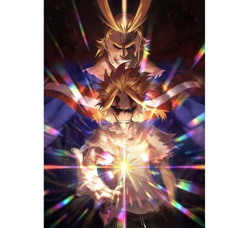 4k ultra All Might wallpaper rõ nét từng chi tiết mạnh mẽ