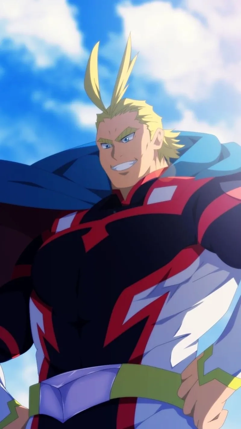 All Might 4k wallpaper hoàn hảo cho màn hình siêu chất
