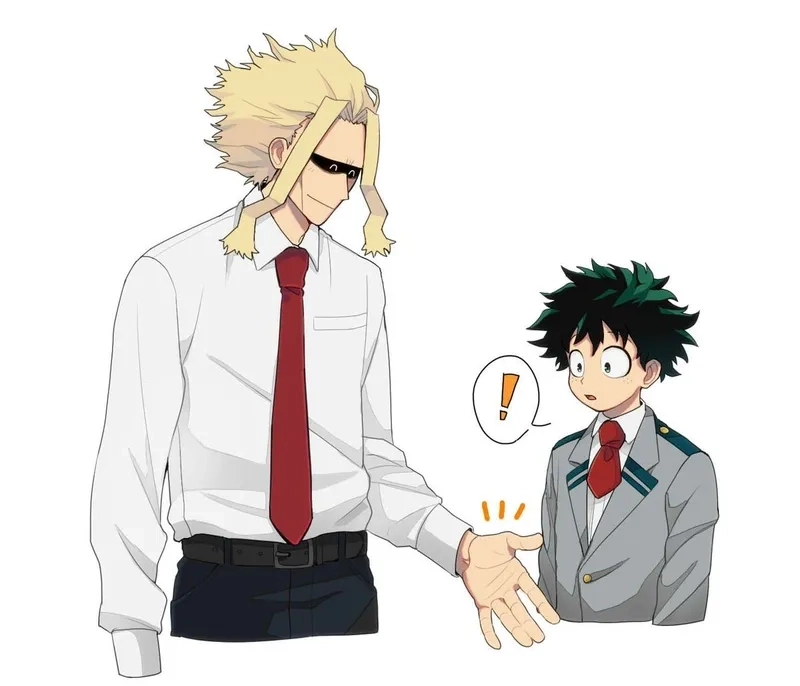 All Might x Izuku khắc họa sâu sắc tình thầy trò vượt giới hạn