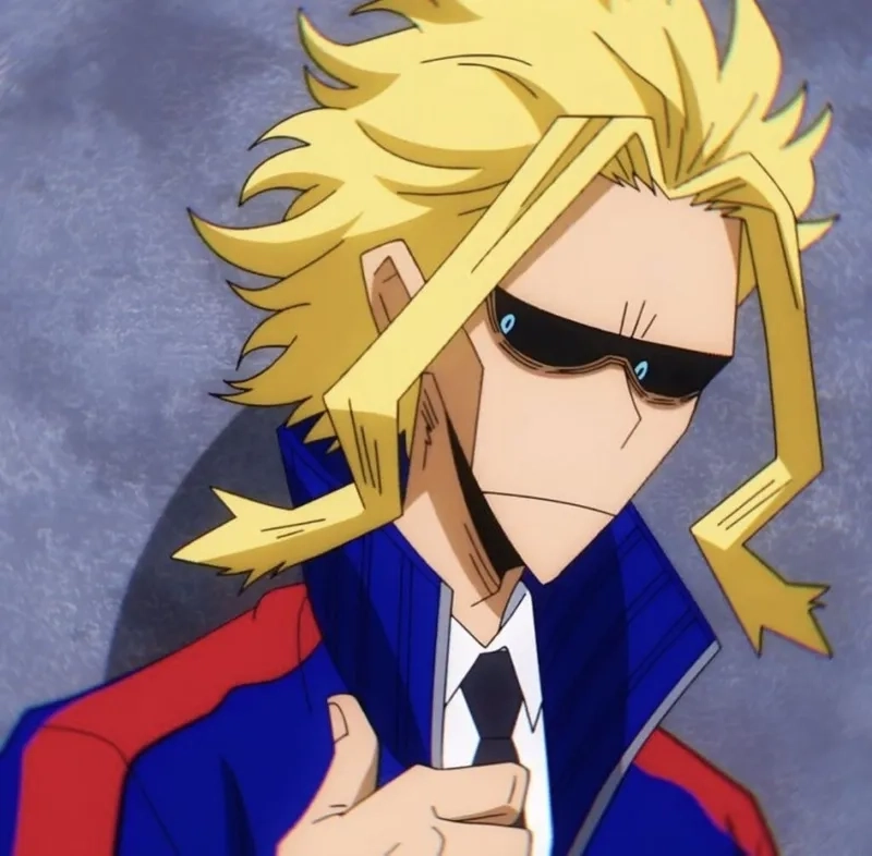 All Might chibi png dễ thương, thích hợp làm sticker hoặc avatar