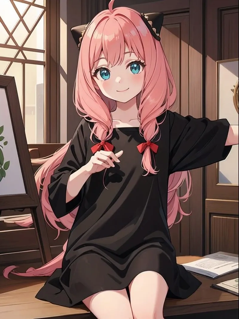Anya anime sexy theo fan art mang màu sắc cá tính phá cách
