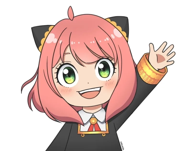 Anya cute chibi luôn được săn đón bởi độ đáng yêu vô đối