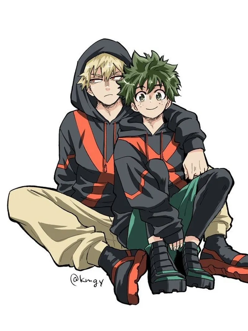 Bakugo and Deku giữ vững tinh thần cạnh tranh nhưng vẫn gắn kết