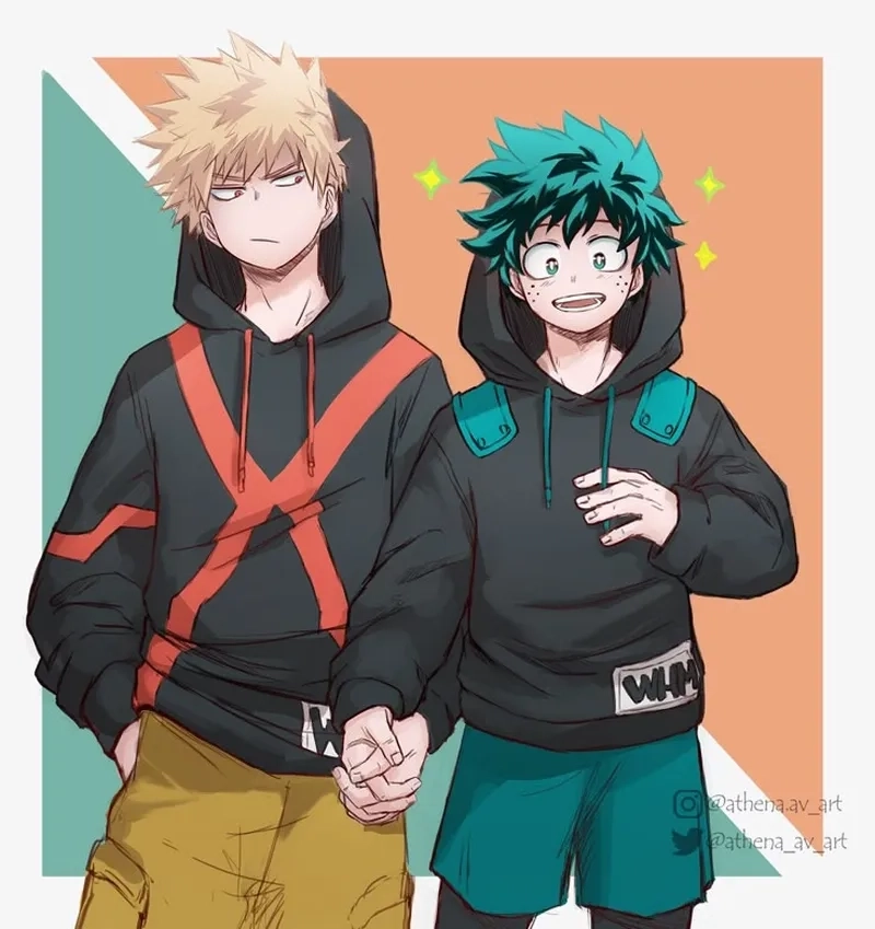 Bakudeku là cặp đôi đối lập nhưng đầy chemistry trong MHA