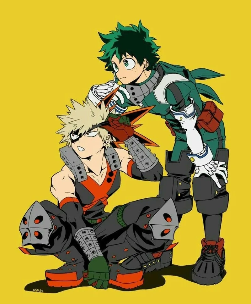 Shoto x Bakugou cho thấy sự đối lập nhưng hòa quyện trong sức mạnh
