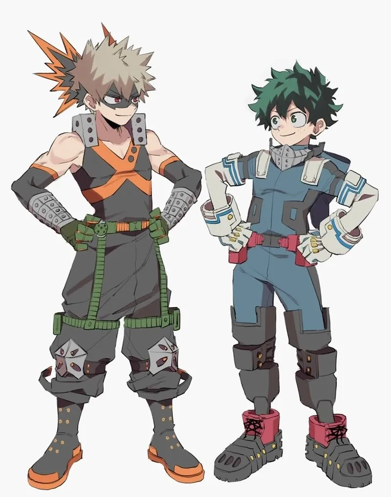 Bakugou Todoroki là bộ đôi với sức mạnh và ý chí kiên cường