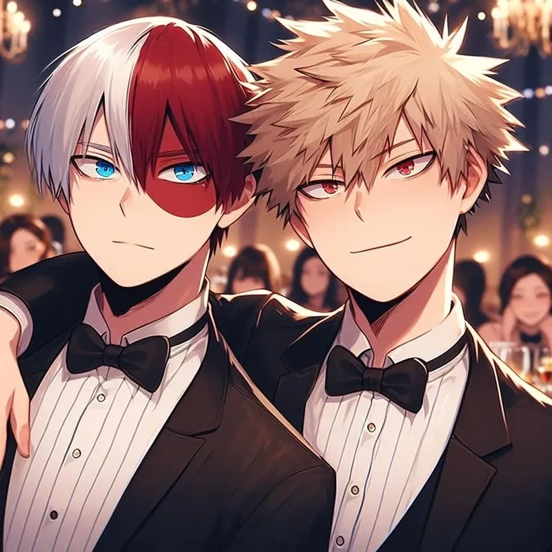 Deku x Bakugou kiss gây sốt fanart với khoảnh khắc ngọt ngào bất ngờ
