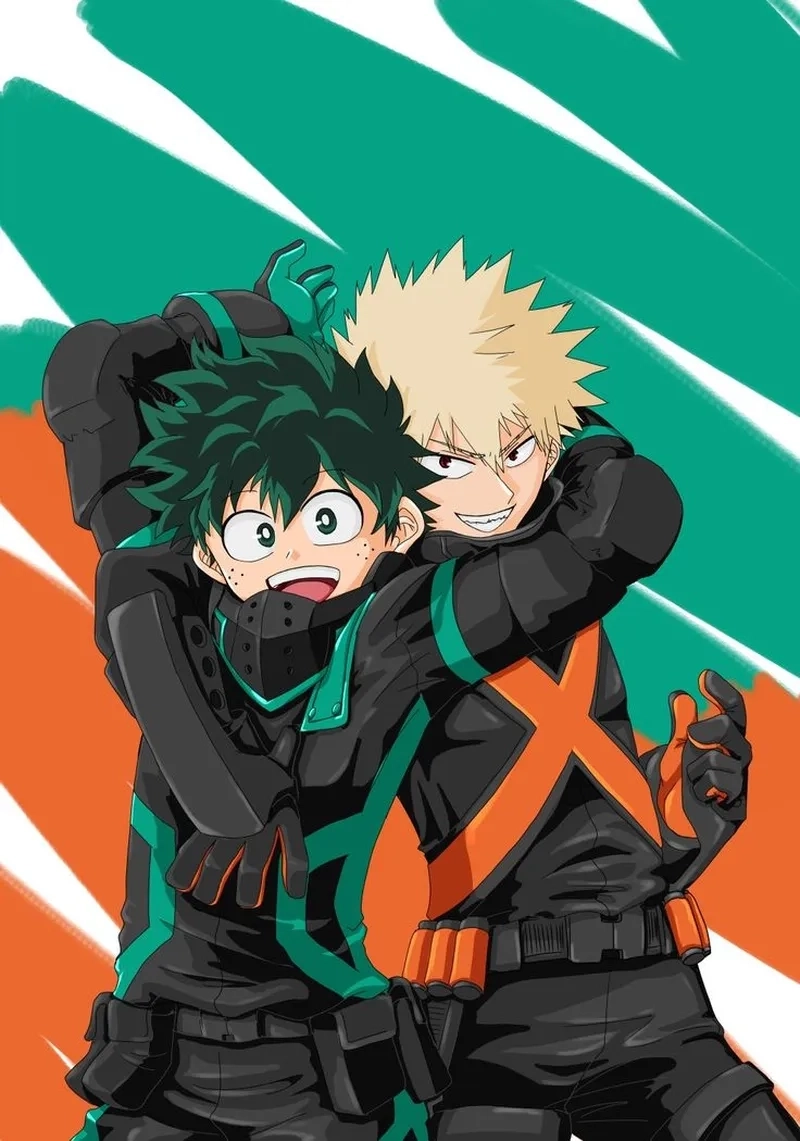Bakugou Katsuki x Midoriya Izuku là tình bạn - thù truyền cảm hứng