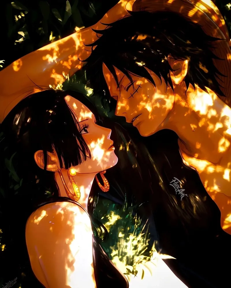 Boa Hancock và Luffy khiến fan phát cuồng bởi ánh mắt say đắm
