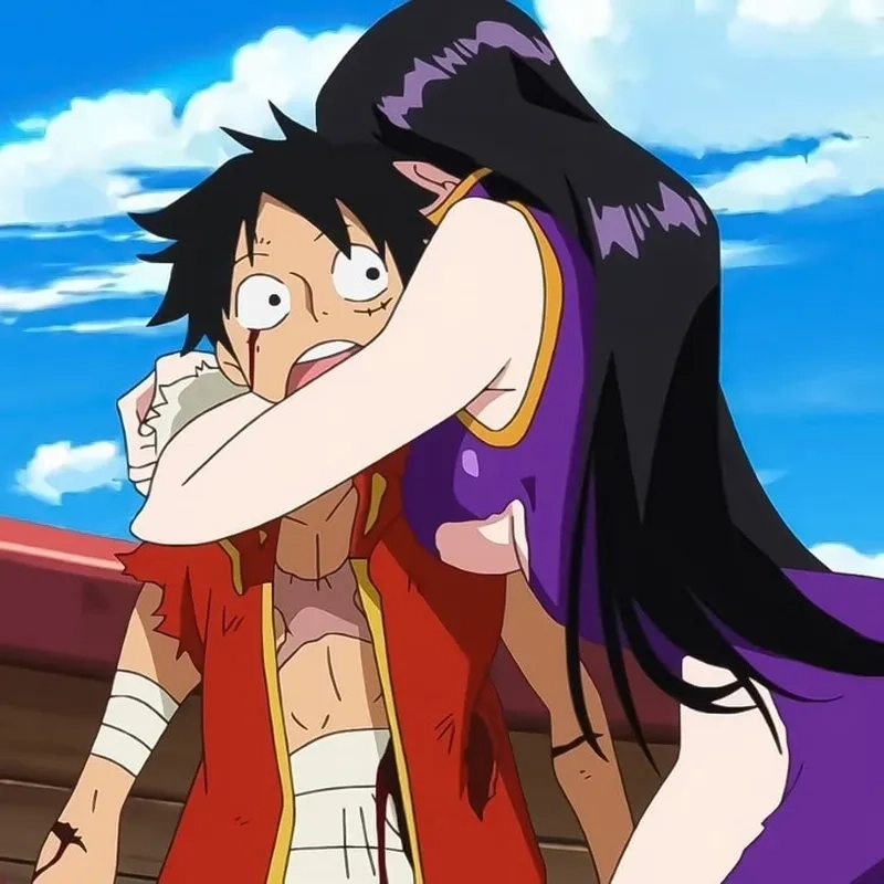 Luffy x Boa Hancock là ship được fan One Piece kỳ vọng lâu dài